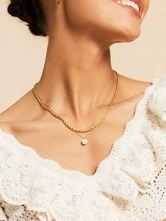 EDBLAD | Halskette LILIAN Large Steel | gold