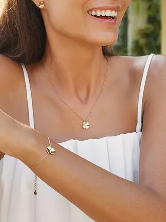 EDBLAD | Halskette LUCKY NECKLACE Gold | silber