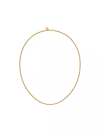 EDBLAD | Halskette TINSEL THIN NECKLACE Steel | gold