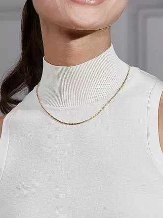 EDBLAD | Halskette TINSEL THIN NECKLACE Steel | gold