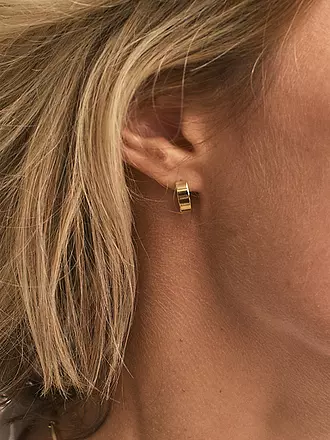 EDBLAD | Ohrringe FAVE HOOPS Steel | gold