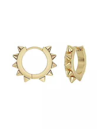 EDBLAD | Ohrringe PEAK HOOPS ICON Large Steel | gold