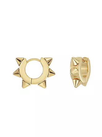 EDBLAD | Ohrringe PEAK HOOPS ICON Small Gold | silber