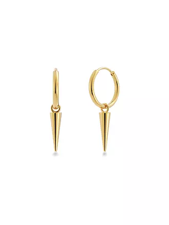 EDBLAD | Ohrringe PEAK HOOPS Steel | gold
