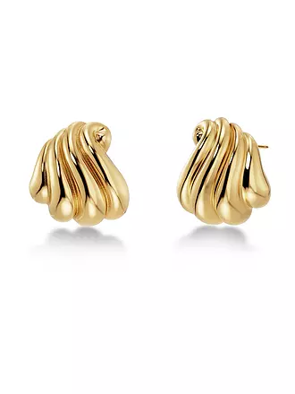 EDBLAD | Ohrstecker CORAZZA Large Steel | gold