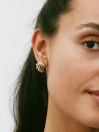 EDBLAD | Ohrstecker CORAZZA Small Steel | gold