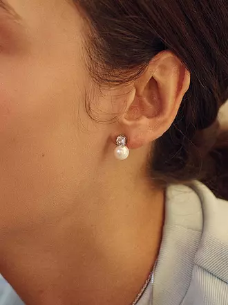 EDBLAD | Ohrstecker LUNA STUDS Large Steel | silber