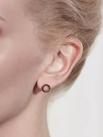 EDBLAD | Ohrstecker MONACO Gold | silber