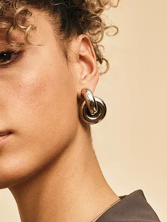 EDBLAD | Ohrstecker REDONDO STUDS Gold | silber