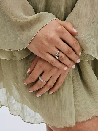 EDBLAD | Ring GLOW Mini Gold | silber