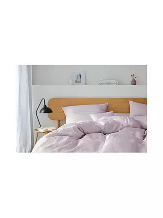 ELEGANTE | Halbleinen Bettwäsche Breeze 70x90cm/140x200cm Flieder | lila