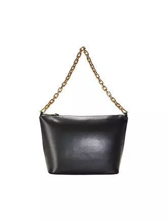 EMPORIO ARMANI | Ledertasche - Hobo Bag | schwarz