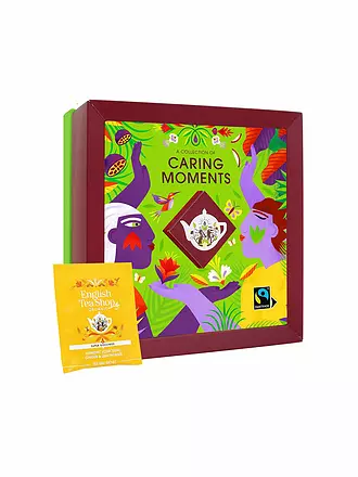 ENGLISH TEA SHOP | Tee Set 32 Beutel CARING MOMENTS Bio | bunt