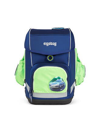 ERGOBAG | Fluo LED Seitentaschen Zip-Set Pink | hellgrün