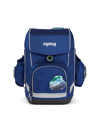 ERGOBAG | Fluo LED Seitentaschen Zip-Set Pink | blau