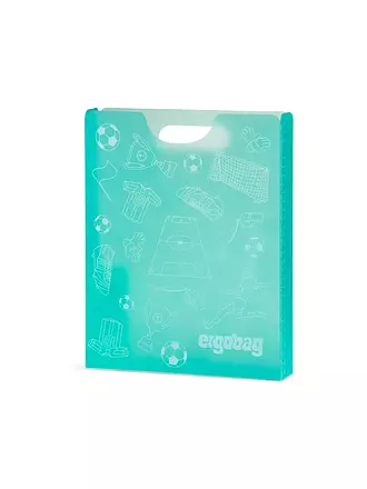 ERGOBAG | Heftebox Transparent | grün
