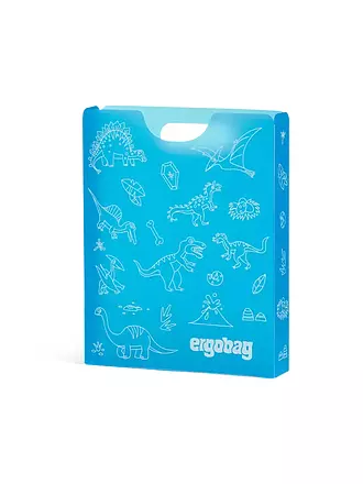 ERGOBAG | Heftebox Transparent | blau