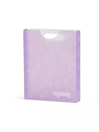 ERGOBAG | Heftebox Transparent | lila