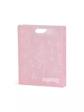 ERGOBAG | Heftebox Transparent | rosa