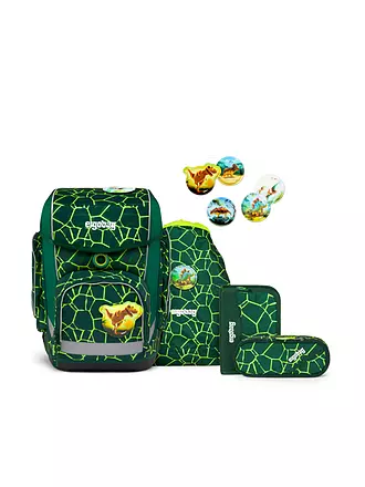 ERGOBAG | Schultaschen Set 5tlg CUBO - BärRex | dunkelblau