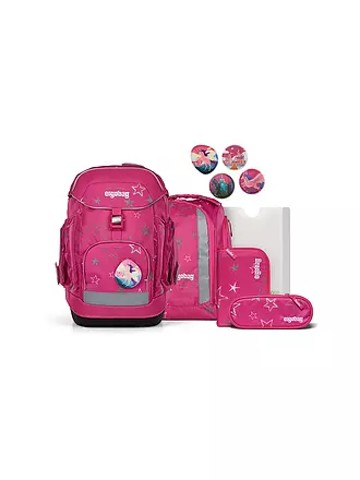 ERGOBAG | Schultaschen Set 6tlg MAXI SternzauBär | pink