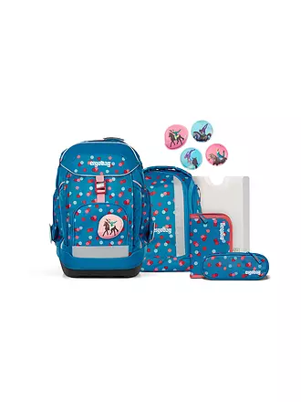 ERGOBAG | Schultaschen Set 6tlg Maxi VoltiBär | blau