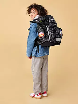 ERGOBAG | Schultaschen Set 6tlg. PACK ReflektBär | schwarz