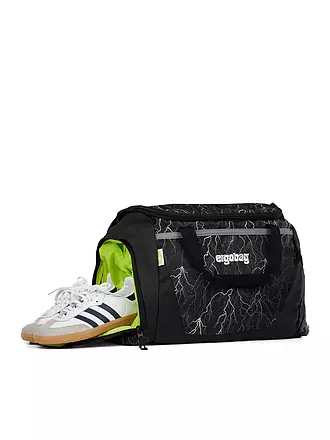 ERGOBAG | Sporttasche Super ReflektBär | schwarz
