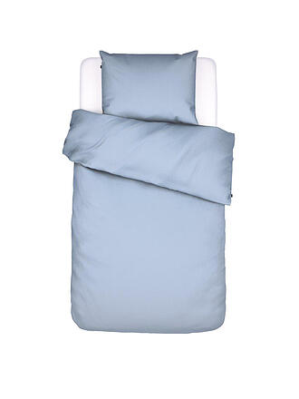 ESSENZA | Satin Bettwäsche Minte 70x90cm / 140x200cm Denim | hellblau