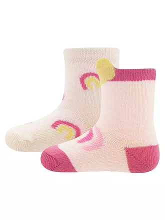 EWERS | Baby Mädchen Socken 2er Pkg | rosa