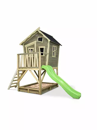 EXIT TOYS | Crooky 500 Holzspielhaus - graubeige | keine Farbe