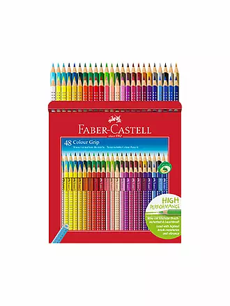 FABER-CASTELL | Colour Grip Buntstift, 48er Kartonetui | keine Farbe