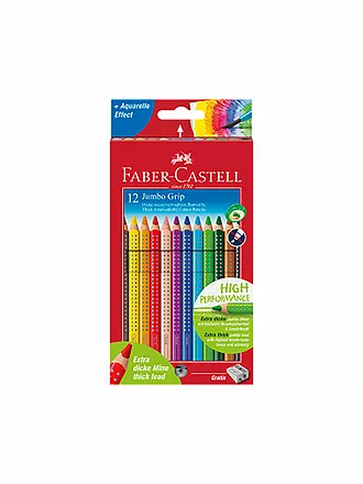 FABER-CASTELL | Jumbo Grip Buntstift, 12er Kartonetui | keine Farbe