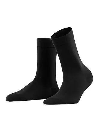 FALKE |  Socken COTTON TOUCH white | schwarz