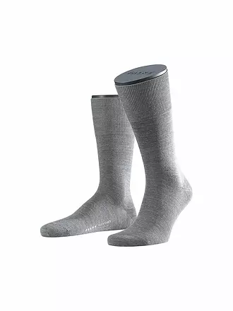 FALKE |  Socken dark blue melange | grau