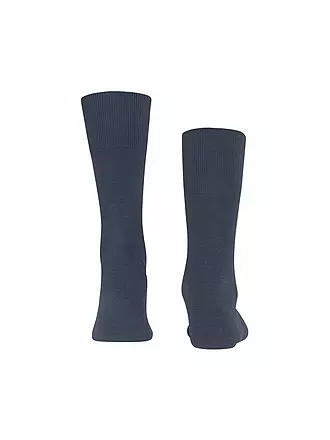 FALKE |  Socken dark blue melange | grün