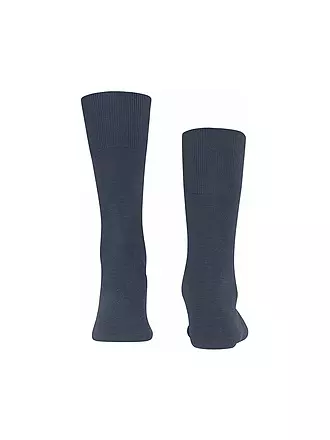 FALKE |  Socken dark blue melange | olive