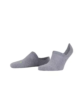 FALKE | Füsslinge COOL KICK light grey melange | dunkelblau