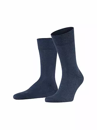 FALKE | Herren Socken Sensitive London navy mel | dunkelgrün