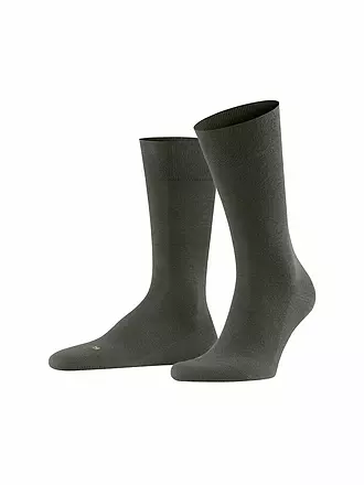 FALKE | Herren Socken Sensitive London navy mel | dunkelgrün