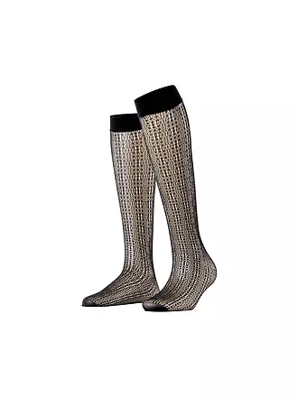 FALKE | Kniestrümpfe CROSSROAD cayenne | schwarz
