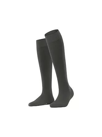 FALKE | Kniestrümpfe anthra | olive