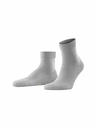 FALKE | Kurzsocken COOL KICK light grey melange | dunkelblau