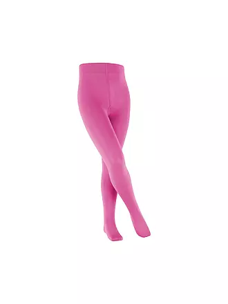 FALKE | Mädchen Strumpfhose COTTON TOUCH gloss | hellgrau