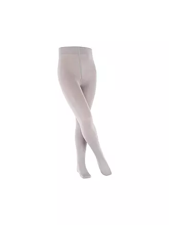 FALKE | Mädchen Strumpfhose COTTON TOUCH silver | dunkelblau