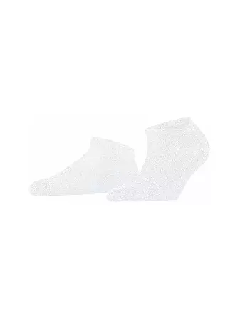 FALKE | Sneakersocken Shiny white | blau