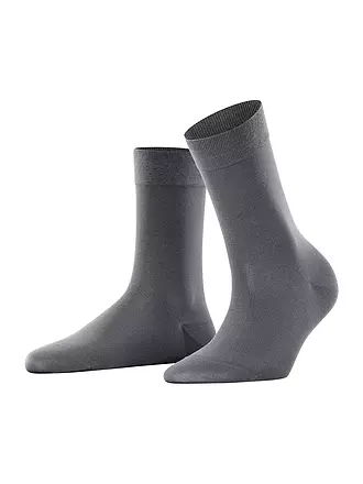 FALKE | Socken COTTON TOUCH black | grau