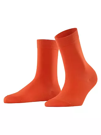 FALKE | Socken COTTON TOUCH black | rot