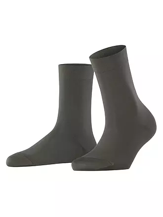 FALKE | Socken COTTON TOUCH imperial | olive