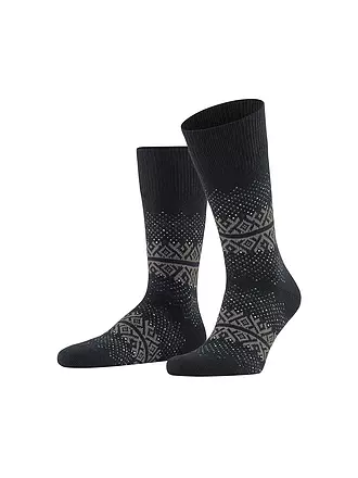 FALKE | Socken INVERNESS black | olive